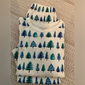 Little Boys Janie & Jack Pine Tree Pajamas